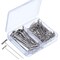 150 Pieces Steel T-pins for Blocking Knitting, Modelling and Crafts 150 Pieces (2 Inch, 1-1/2 Inch)